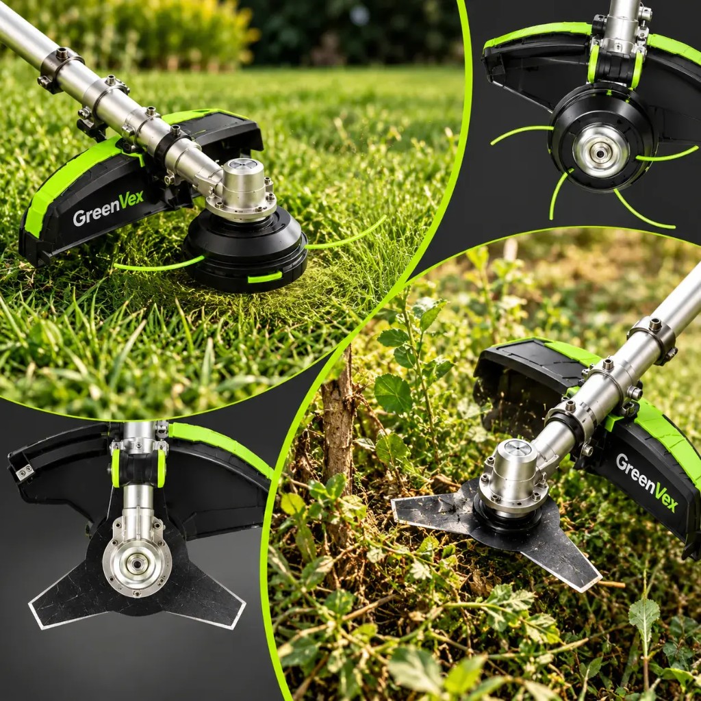 GreenVex schneidet Gestrüpp und dichte Vegetation