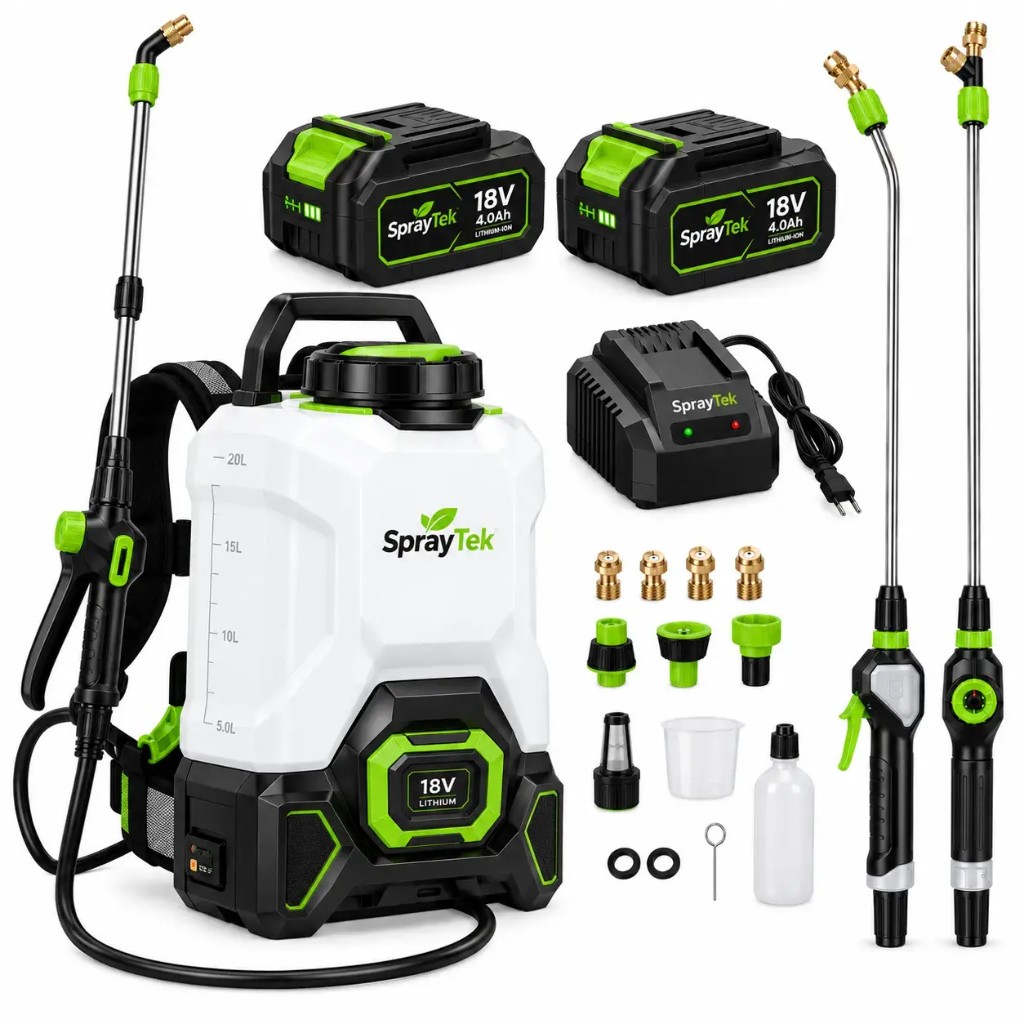 Kit completo pulverizador SprayTek con accesorios
