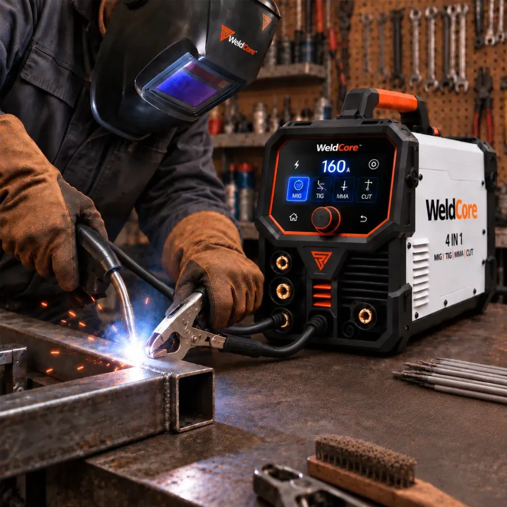 WeldCore Multiprozess-Inverter MMA Flux TIG